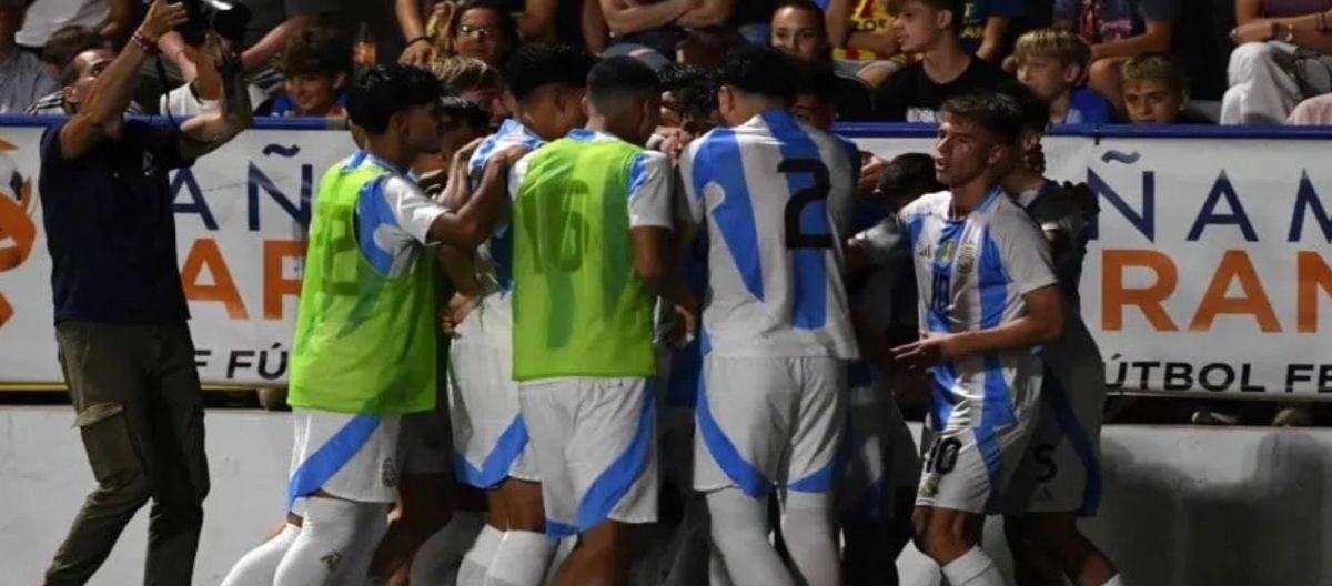 Imagen de la noticia: La Selección Argentina Sub 20 se coronó por cuarta vez en el torneo de L'Alcudia