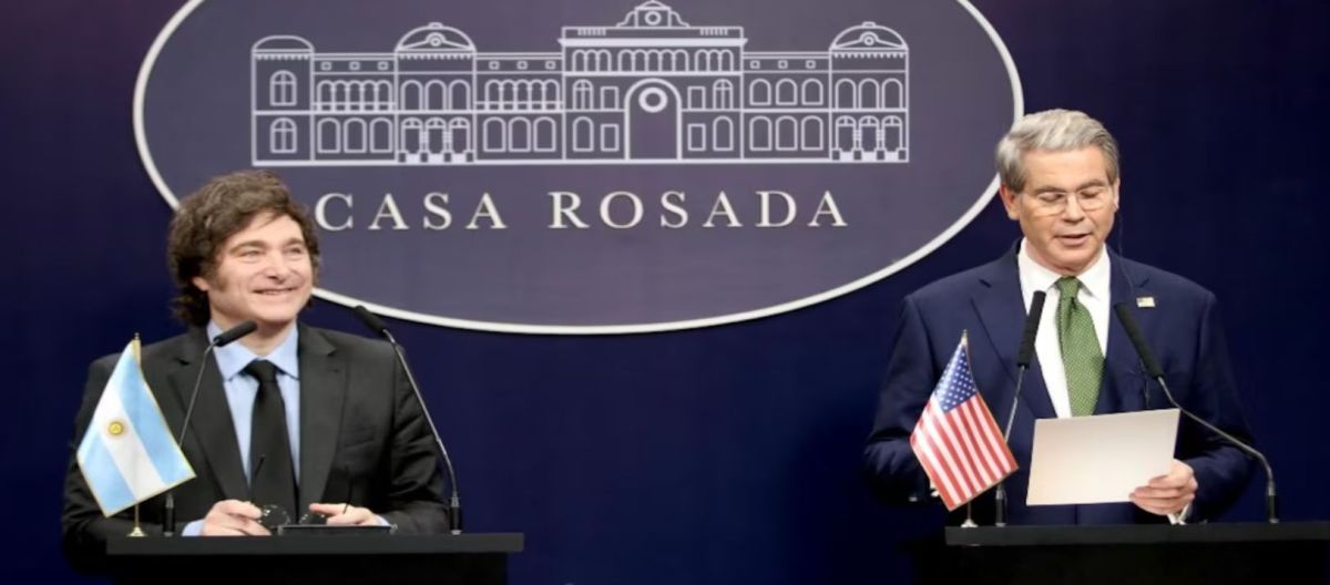 Imagen de la noticia: EEUU anunció que la asistencia para Argentina llegaría a US$40.000 millones