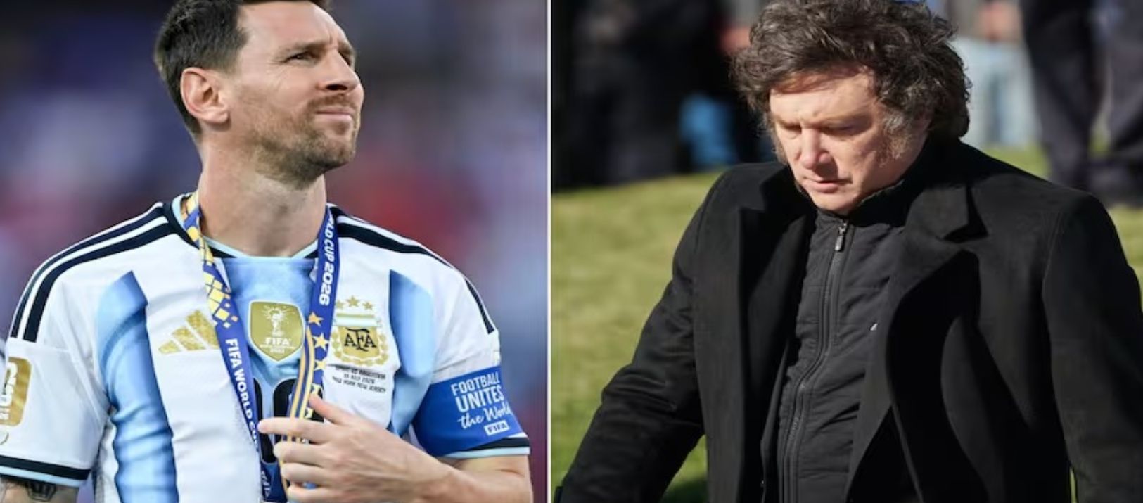 Imagen de la noticia: "Fuerza capitán": el mensaje de apoyo que el presidente Milei le envió a Messi