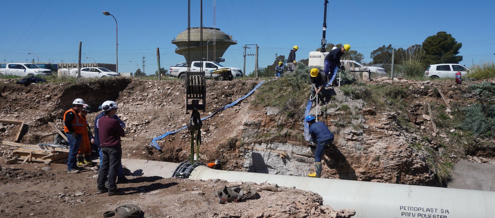 Imagen de la noticia: Corte de agua: ABSA ratificó que se espera que la obra finalice el domingo