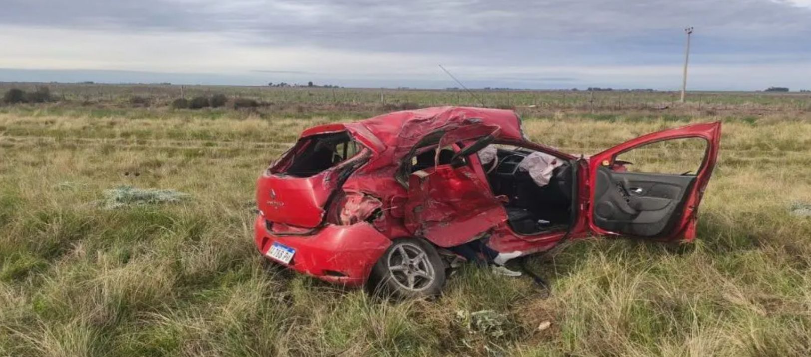 Imagen de la noticia: Murió una mujer de 84 años en un trágico choque sobre la ruta 51