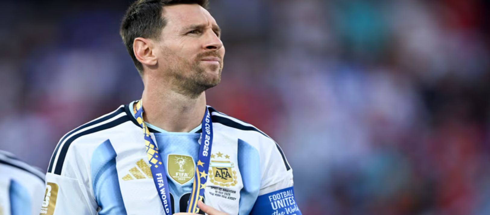 Imagen de la noticia: Lionel Messi anunció su retiro de la Selección Argentina