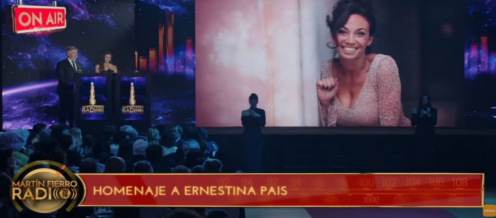 Imagen de la noticia: Reviví el emotivo homenaje a Ernestina Pais en los Martín Fierro de la Radio