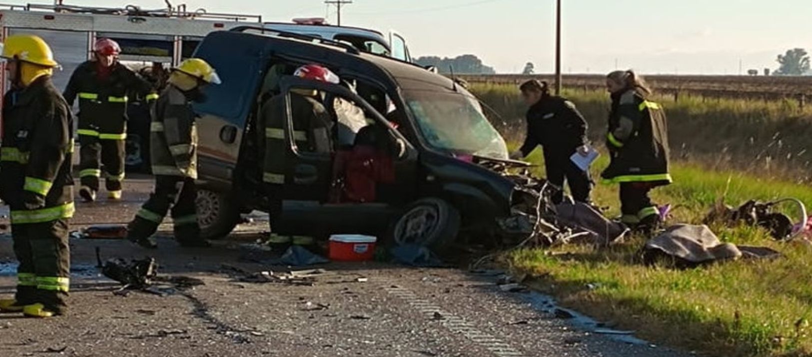 Murieron dos personas por un choque en la ruta 33 cerca de Tornquist ...