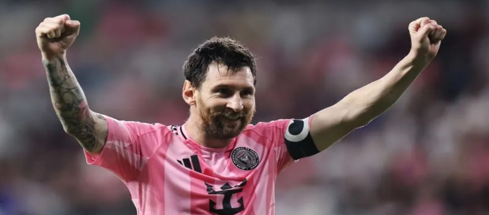 Imagen de la noticia: Reviví la gran noche de Messi: ¡Hizo 4 goles en el triunfo 7-1 de Inter Miami!