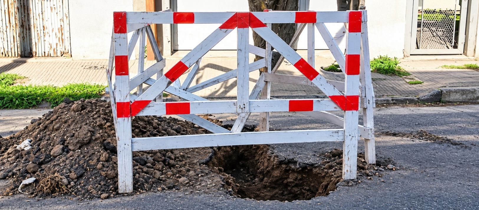 Imagen de la noticia: Por una obra sin terminar, hace un mes no puede sacar el vehículo de su garaje