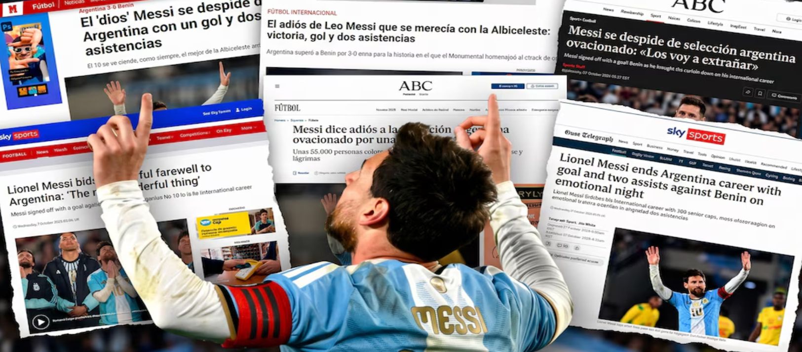 Imagen de la noticia: "Último tango" y "Dios": la despedida de Messi tuvo eco en la prensa mundial