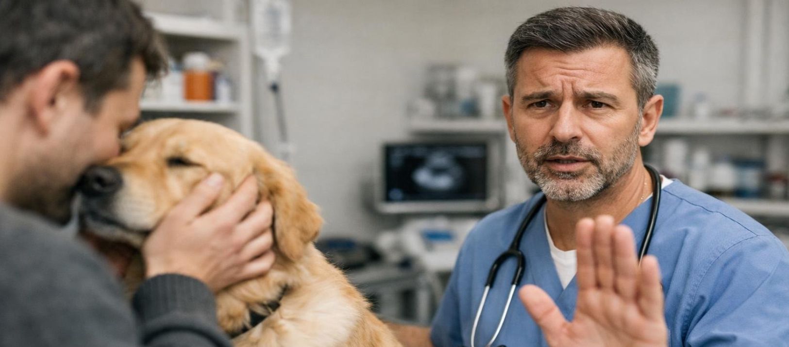 Imagen de la noticia: Un veterinario pide que a los perros no se le haga un gesto que se cree cariñoso