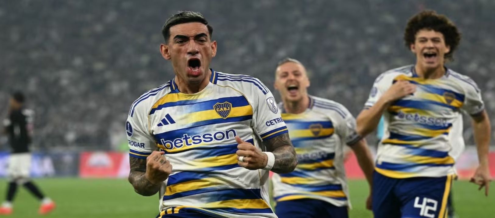 Imagen de la noticia: Boca locura: venció 3-1 a Vasco en el Maracaná y es finalista de la Sudamericana