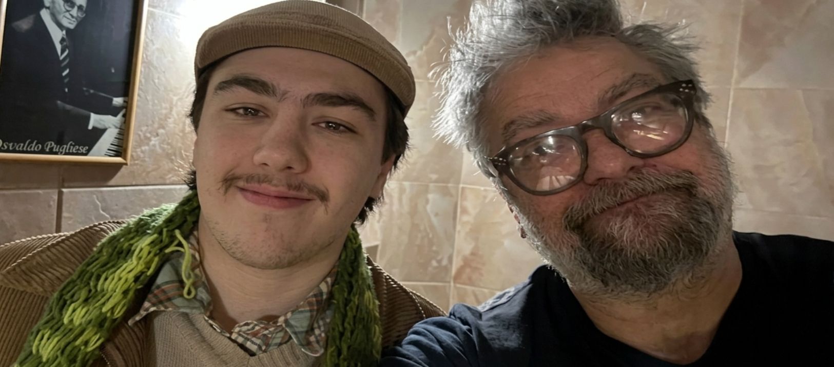 Imagen de la noticia: Liniers cedió su espacio al bahiense Juan Sánchez para publicar una tira