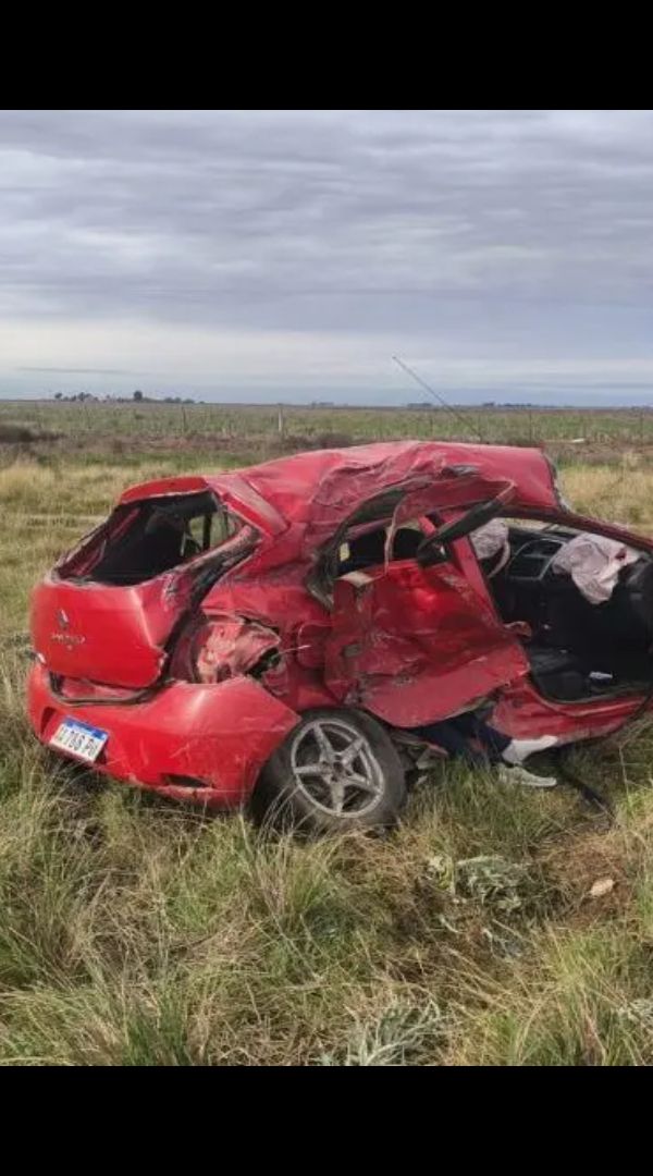 Imagen de la noticia: Murió una mujer de 84 años en un trágico choque sobre la ruta 51