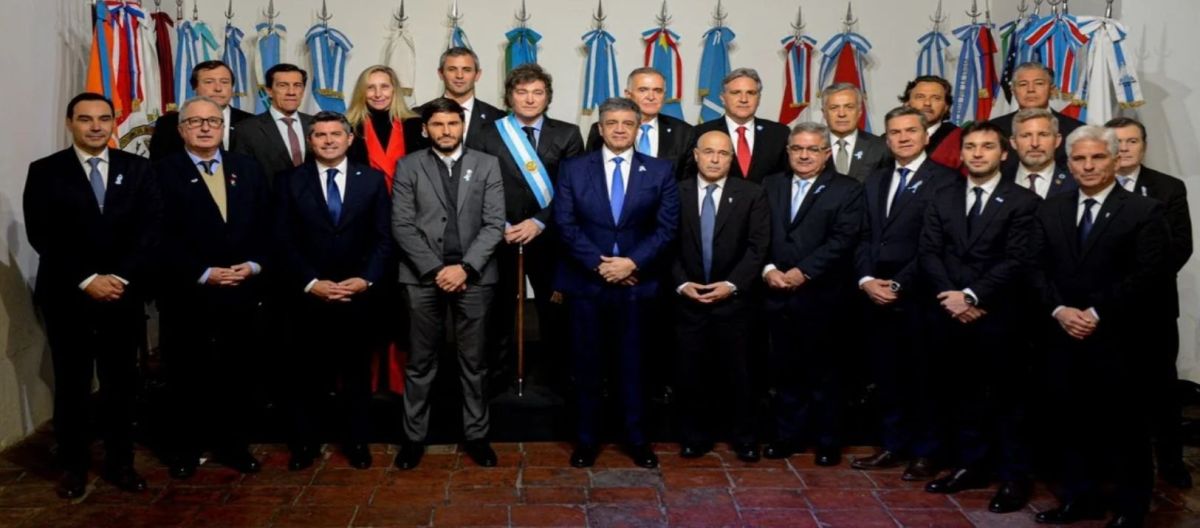 Imagen de la noticia: Milei se reúne con los gobernadores