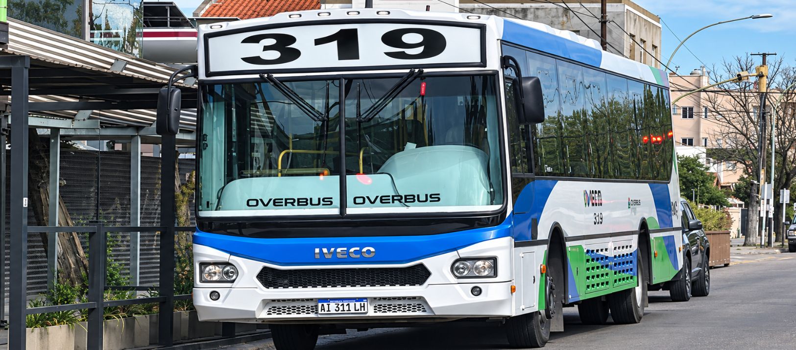 Imagen de la noticia: Iveco prueba en Bahía Blanca un colectivo a GNC que llega a Punta Alta