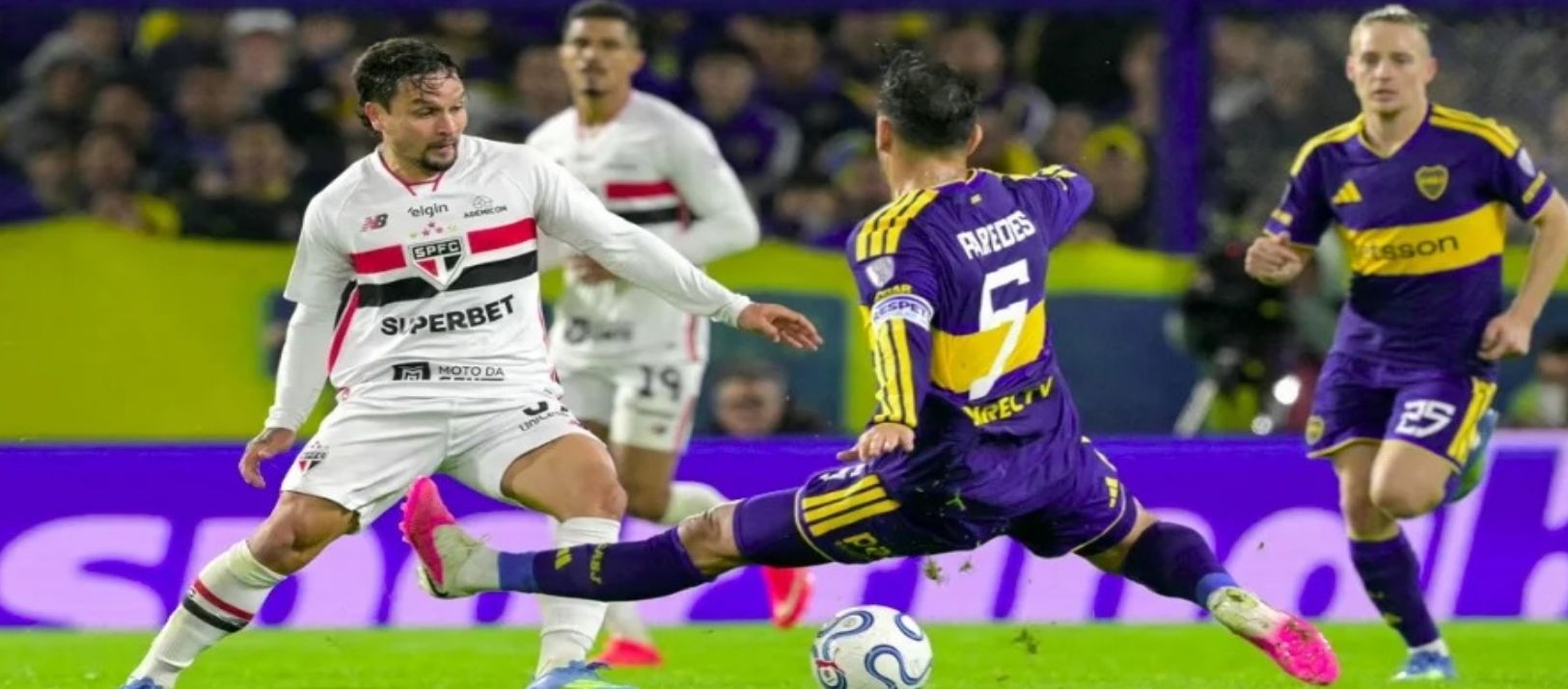 Imagen de la noticia: Sudamericana: Boca visita a San Pablo en el Morumbí buscando el pase a semis