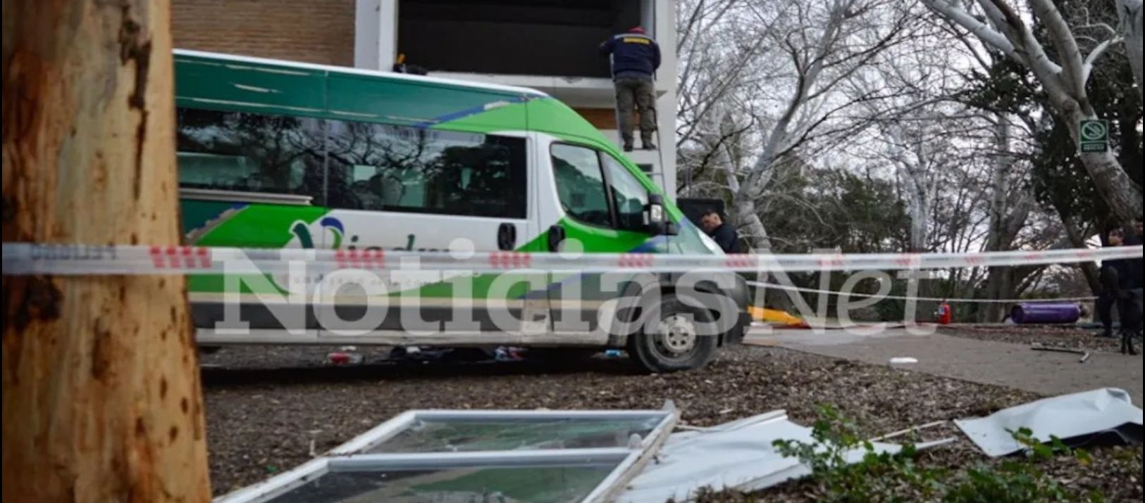 Imagen de la noticia: Explosión en un albergue municipal de Viedma: un trabajador sufrió quemaduras