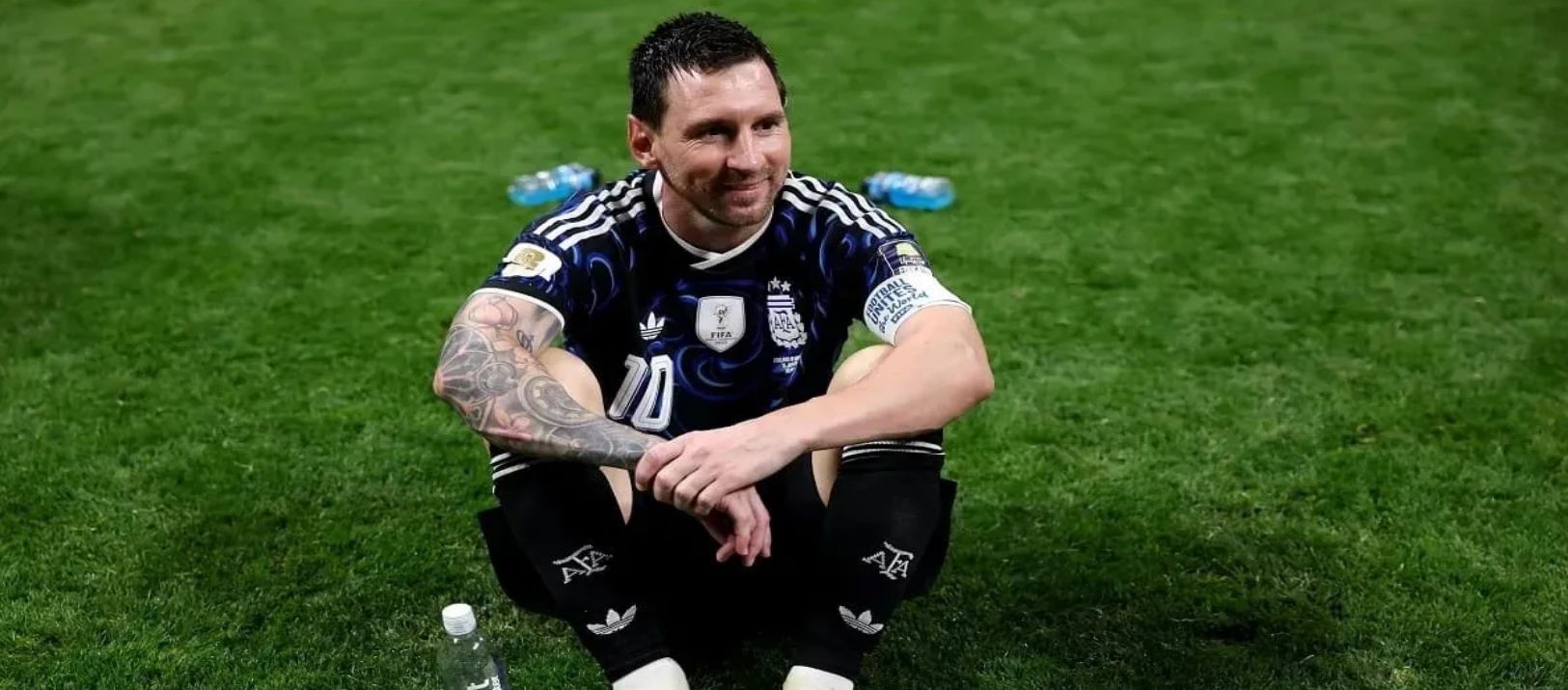 Imagen de la noticia: El posteo de Messi tras vencer a Inglaterra que es igual a uno que hizo en Qatar