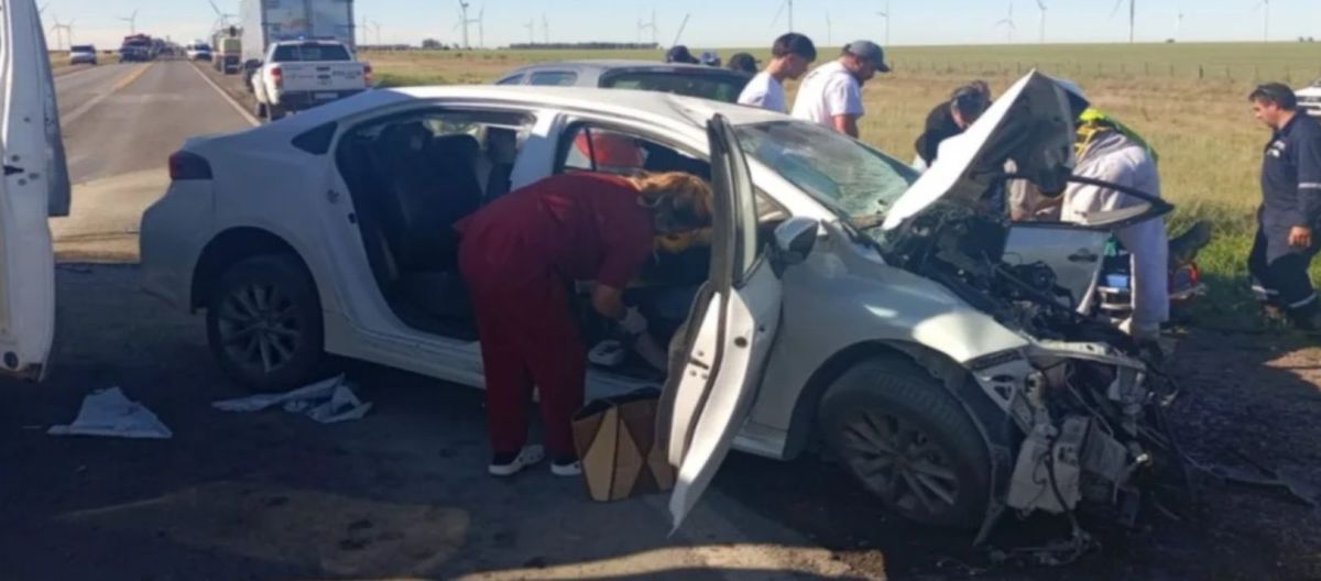 Ruta 3: Tres personas fallecidas en un choque sobre el empalme de la ...