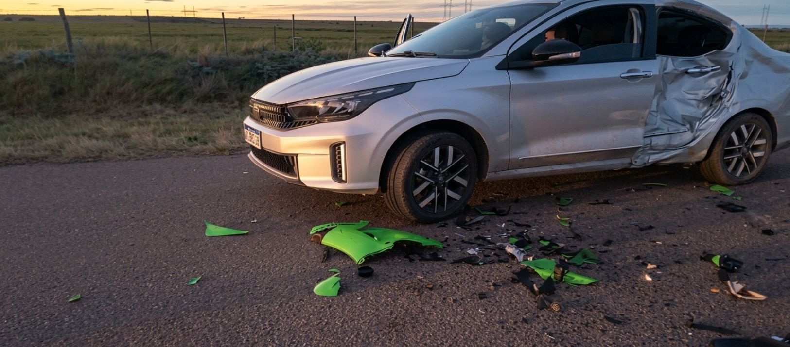 Imagen de la noticia: Trágico choque en La Carrindanga: la sobreviviente está estable y en terapia