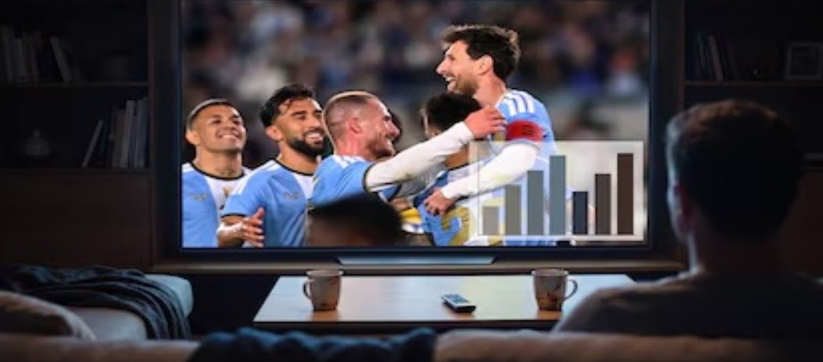 Imagen de la noticia: El partido despedida de Lionel Messi dejó números récord de rating