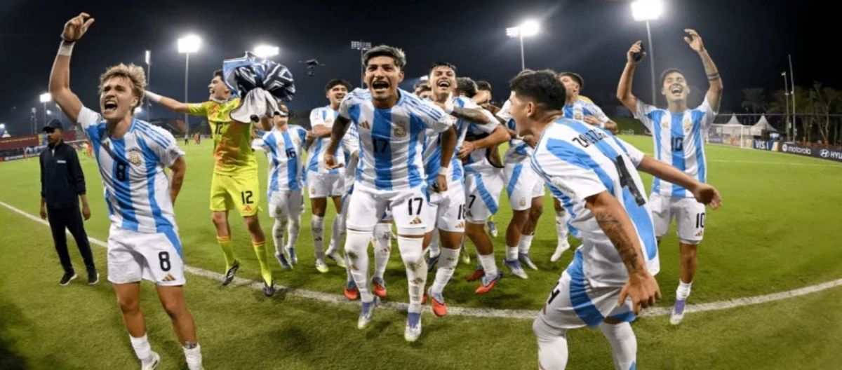 Imagen de la noticia: Mirá el golazo que le dio la clasificación a la Selección en el Mundial Sub 17