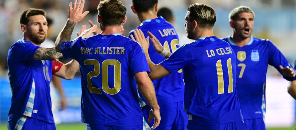 Imagen de la noticia: La Selección Argentina superó a Francia y quedó segunda en el ranking FIFA