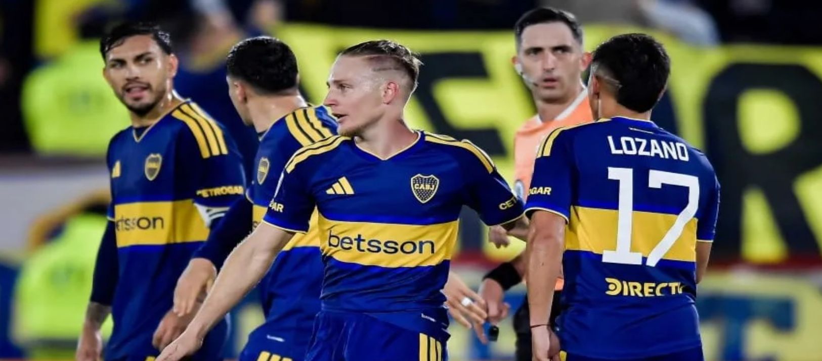 Imagen de la noticia: En su mejor partido desde la vuelta del "Vasco", Boca le ganó 1-0 a Estudiantes