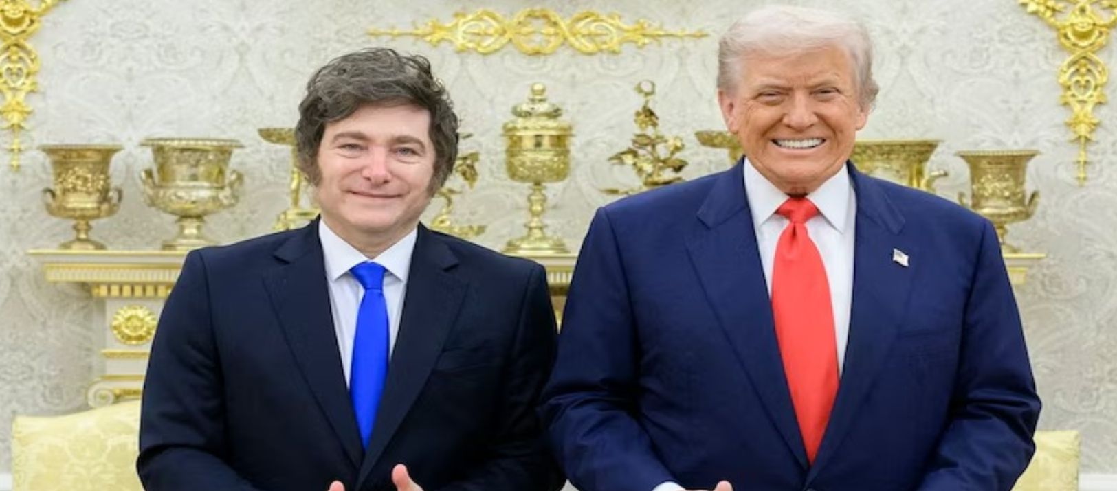 Imagen de la noticia: Milei y Trump firmarían el acuerdo comercial aprovechando el sorteo del Mundial