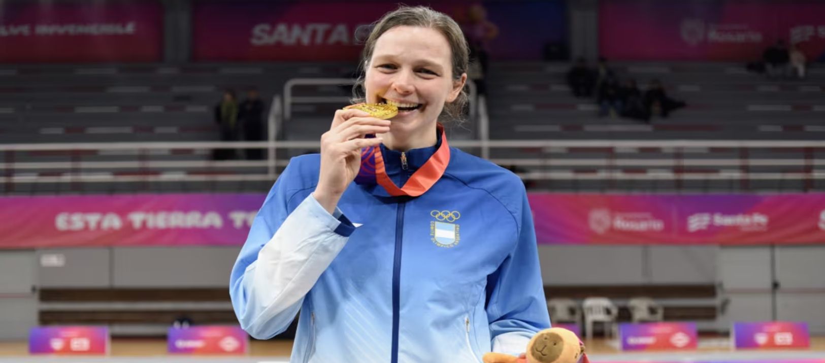 Imagen de la noticia: Isabel Di Tella se consagró campeona en los Juegos Suramericanos
