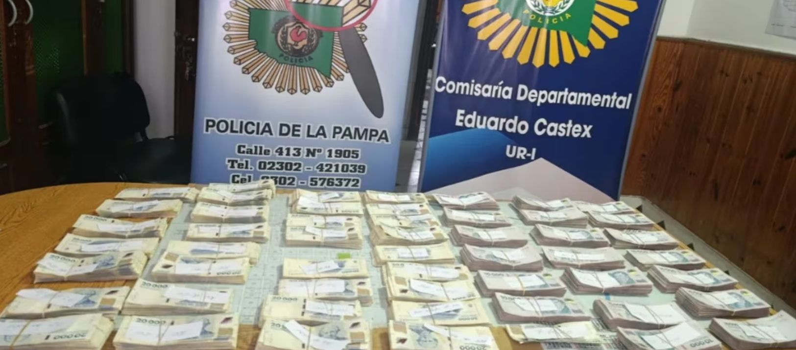 Imagen de la noticia: La Pampa: lo detienen por quedarse con una mochila olvidada con $84 millones